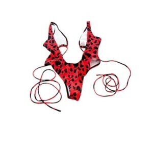 Animal Print Bathing Suit